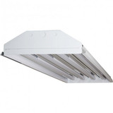 TCP Lighting TCP 4ft 4-Lamp LED T8 Ready Elite High Bay Fixture EL4WA4LT8B2, Double-Ended 