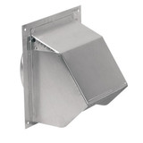  Broan-NuTone® Aluminum Wall Cap for 6" Round Duct 641 