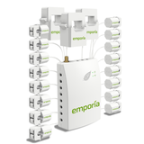  Emporia Vue Gen 2 Whole Home Energy Monitor with 16 sensors 3 phase EMCT-3P-EXP-16 