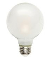 MaxLite Maxlite LED Frosted Globe Light 4.5W (60W equivalent) G25 5000K 