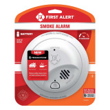 BRK First Alert Battery-Operated Smoke Alarm SMI100 - Case of 12