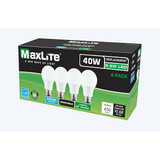 Maxlite 4.5W 2700K 500lm Dimmable Frosted Filament EFF4.5G25D27/3P/WS (4 pack) - Case of 24