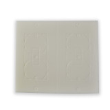 Universal Gasket for Wall Outlet, Light Switch, or Decor Switch - Case of 200 Minimum