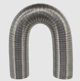 Imperial 3" x 8' Semi-Rigid Aluminum Pipe Duct FXL0001- Case of 32 Minimum