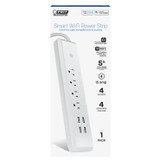 FEIT Electric Smart Wi-Fi 4-Outlet Powerstrip POWERSTRIP/WIFI