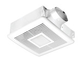 Delta Breez BreezSlim 50/80/110 CFM Exhaust Fan High Speed Adjustable with LED Light SLM50-110LED-C Delta Breez BreezSlim 50/80/110 CFM Exhaust Fan High Speed Adjustable with LED Light SLM50-110LED-C