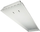 TCP HBL44LT8B1 4FT LED T8-ready high bay fixture, 4 lamp, single end, white steel housing