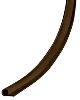 Frost King V18BH brown tubular vinyl gasket weatherstrip, 1/2 in. x 1/4 in. x 17 ft.