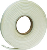 Frost King L342H white poly foam weatherseal tape, 3/4 in. x 1/4 in. x 17 ft.