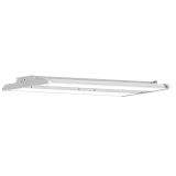 Simply Conserve L155HBL250D 155W LED linear high bay fixture with compact rectangular housing for commercial and industrial ceiling lighting