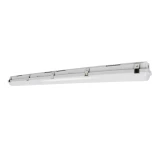 Simply Conserve 4 ft field-adjustable LED vapor-tight fixture with sealed white housing and wide linear lens