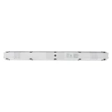 Simply Conserve 4 ft field-adjustable LED vapor-tight fixture with sealed white housing and wide linear lens