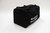 The Energy Conservatory Minneapolis Duct Blaster heavyweight nylon carrying case with shoulder strap and zippered storage compartments