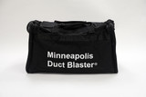 The Energy Conservatory Minneapolis Duct Blaster heavyweight nylon carrying case with shoulder strap and zippered storage compartments