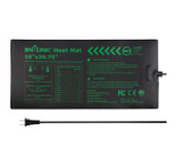 BN-Link Durable Seedling Heat Mat Warm Hydroponic Waterproof 10" x 20.75" CP-C93-1- Case of 90 Minimum