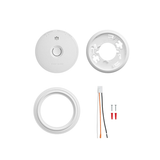 BRK First Alert SC6W01 hardwired 2-in-1 smoke and carbon monoxide alarm with AA battery backup and LED indicators