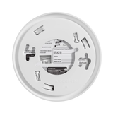 BRK First Alert SC6W01 hardwired 2-in-1 smoke and carbon monoxide alarm with AA battery backup and LED indicators