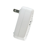 BRK First Alert CO7P01 plug-in carbon monoxide alarm with 9V battery backup and white housing