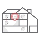 BRK SC5 Hardwire Smart Smoke & Carbon Monoxide Alarm