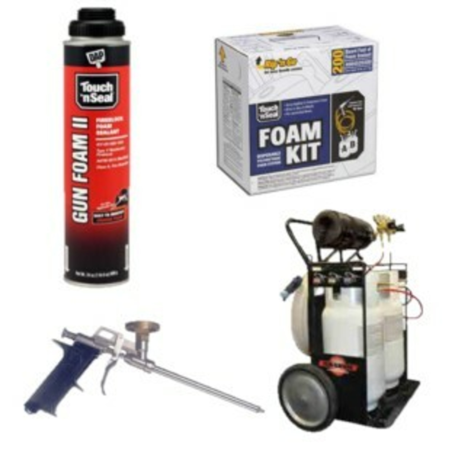 Spray Foam Insulation Cans, Kits and More