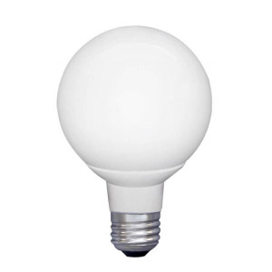  EarthTronics G25 5.5W Dimmable LED Globe 2700K 