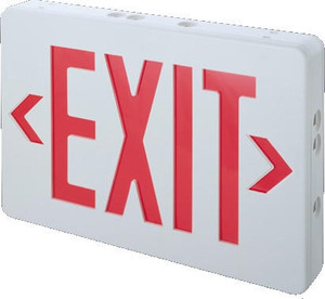 TCP Lighting TCP LED Exit Sign with Battery 22743 