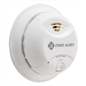 BRK Electronics First Alert BRK SA350B 10-Year Sealed Lithium Power Cell Ion Smoke Alarm 