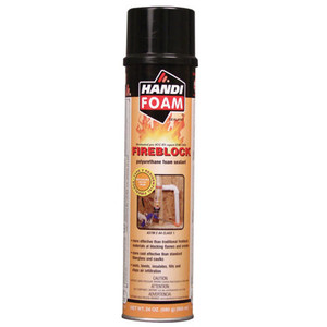 Fomo Products Handi-Foam Fireblock Gun Foam Low Pressure Foam Sealant - 24oz - Case of 12 