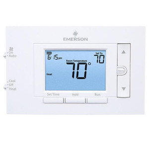  Emerson 80 Series - 7 Day Programmable, Single Stage (1H/1C) Thermostat 1F83C-11PR 