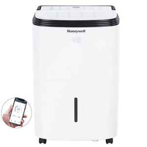 Honeywell Smart 70 Pint Dehumidifier with Wifi Connectivity and Alexa Control for Larger Rooms TP70AWKN