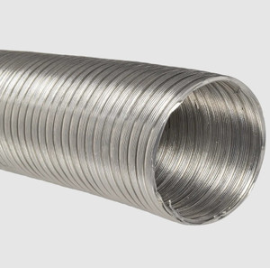 Imperial 5" x 10' Semi-Rigid Aluminum Air Duct Flex Pipe AS-0510-5- Case of 22 Minimum Imperial 5" x 10' Semi-Rigid Aluminum Air Duct Flex Pipe AS-0510-5- Case of 22 Minimum