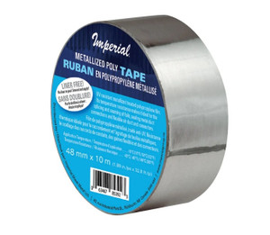 Imperial 1.9" x 82' Metalized Poly Tape VT0514- Case of 12 Minimum