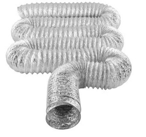 Imperial 4" x 8' Flexible Foil Pipe Duct FXL0011- Case of 40 Minimum Imperial 4" x 8' Flexible Foil Pipe Duct FXL0011- Case of 40 Minimum
