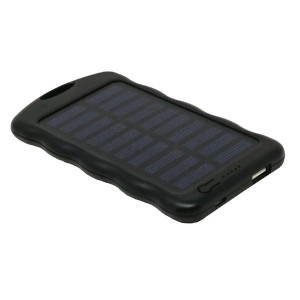 AM Conservation Simply Conserve Solar Charging Power Bank SPB-4K-BK-SC-2A  AM Conservation Simply Conserve Solar Charging Power Bank SPB-4K-BK-SC-2A