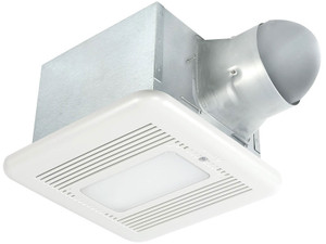 Delta Breez BreezSignature 80/110 CFM Fan with LED Light and Motion/Humidity Sensors SIG80-110MHLED