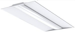 Jarvis 2x2 ft LED Dimmable Troffer Luminaire JTRF Series Multi Wattage 16W/20W/24W/27W and Color Selectable 35K/40K/50K JTRF-22-2ML3-35K/40K/50K-DTO