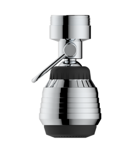 Conserve Smart SmartStream™ 1.5 GPM Kitchen Swivel Aerator with Easy Shut Off Lever Bubble Flow Dual Thread Pressure Compensating CMKAS150B -Case of 10 Minimum