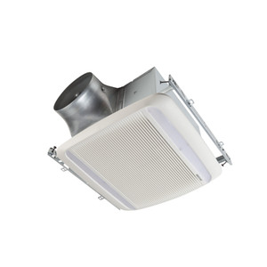 A. Broan-NuTone RB80L1 80 CFM Bathroom Exhaust Fan with LED Light, 0.3 Sones, ENERGY STAR