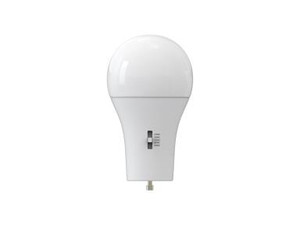 MaxLite Value Series A19 LED bulb, 14W, 5CCT selectable, GU24 base, VE14A19GU24D8CS
