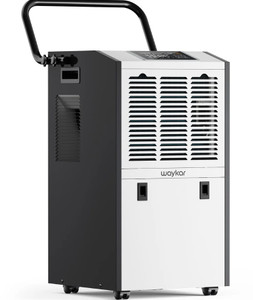 Waykar 155 Pint Commercial Dehumidifier  with Drain Hose DP600B - Case of 2 Minimum