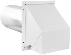 Imperial 6" R2 Heavy Duty Wall Exhaust/Intake Hood, White, 4-Pack Cut Case, VT0503-A – Case of 4 Minimum