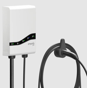 Emporia Pro Level 2 Electric Vehicle Charger  White CCS/J1772 Connector