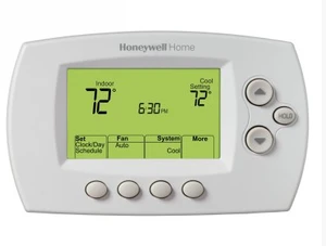 Honeywell Wireless FocusPRO 6000 5-1-1 Programmable Digital Thermostat: Backlit Display, Battery-Powered - TH6320R1004/U