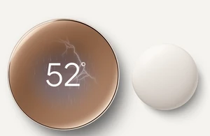 Google Nest Learning Thermostat (4th gen) + Nest Temperature Sensor (2nd gen) - Gold - GGA05171US Min Quantity 4
