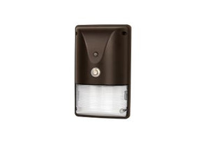 Maxlite GuardMAX Mini Wall Packs 15W 120-277V CCT Selectable 3000/4000/5000K 1840 – 2020  Lumens  Photocell, 0C Battery Backup BRONZE SECM15U-CSBPCE0TA -  Case of 4 Minimum