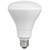 TCP Lighting TCP LED9BR30D27K Dimmable 9W Smooth BR30 LED 2700K 