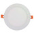 TCP Lighting TCP L9EL4DCCT2 LED 4" 11W Edge-lit Snap-in Downlight Color Selectable 3000K/4000K/5000K Case of 6 