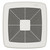 Broan ULTRA GREEN ZB Series 110 CFM Multi-Speed 0.3 Ceiling Bathroom Exhaust Fan ZB110