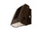 MaxLite 15W LED Thin Cutoff Wall Pack with Photocell, 120-277V, Bronze WTC15U-CSBPC - Case of 5 Minimum