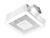 Delta Breez BreezSlim 50/80/110 CFM Exhaust Fan High Speed Adjustable with LED Light SLM50-110LED-C